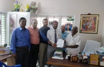 Today we met Dr Venugopal MP